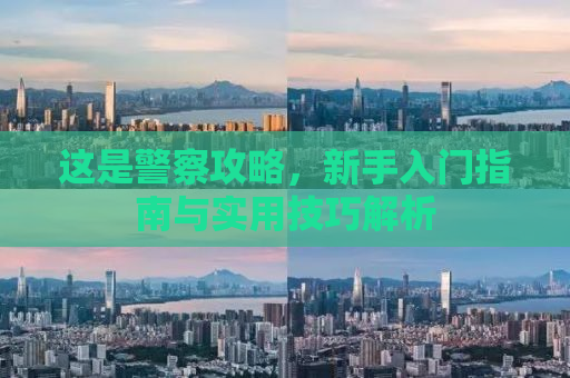 这是警察攻略，新手入门指南与实用技巧解析