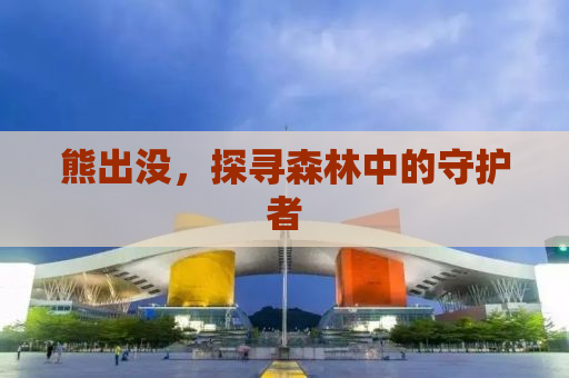熊出没，探寻森林中的守护者