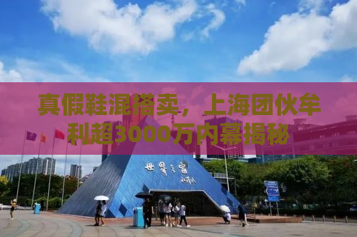 真假鞋混搭卖，上海团伙牟利超3000万内幕揭秘