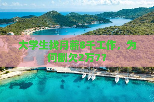 大学生找月薪8千工作，为何倒欠2万7？