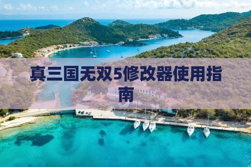 真三国无双5修改器使用指南