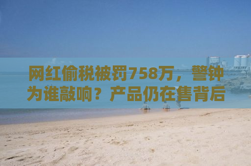 网红偷税被罚758万，警钟为谁敲响？产品仍在售背后的思考