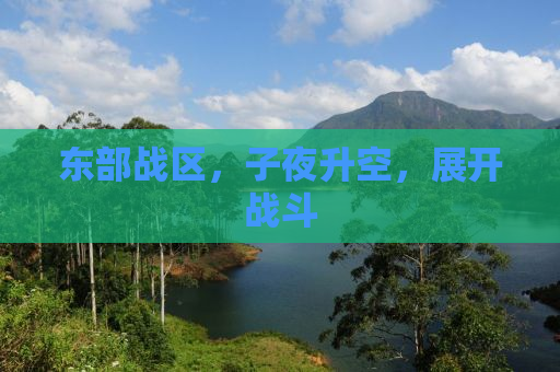 东部战区，子夜升空，展开战斗