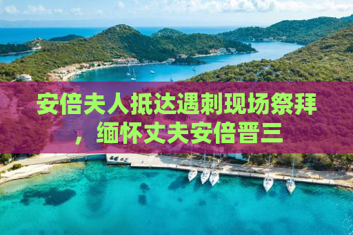 安倍夫人抵达遇刺现场祭拜，缅怀丈夫安倍晋三