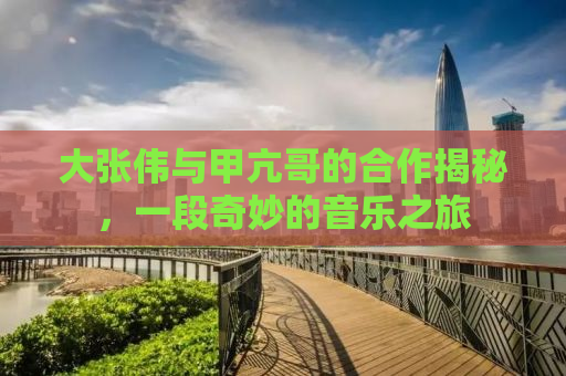 大张伟与甲亢哥的合作揭秘，一段奇妙的音乐之旅