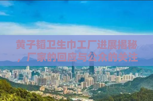 黄子韬卫生巾工厂进展揭秘，厂家的回应与公众的关注