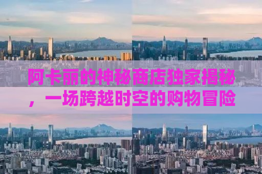 阿卡丽的神秘商店独家揭秘，一场跨越时空的购物冒险（9月特别篇）