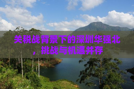 关税战背景下的深圳华强北，挑战与机遇并存