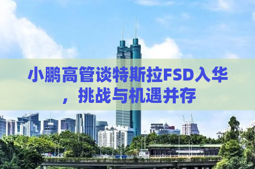 小鹏高管谈特斯拉FSD入华，挑战与机遇并存