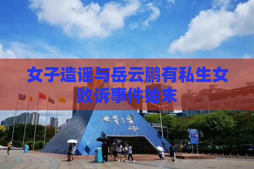 女子造谣与岳云鹏有私生女败诉事件始末