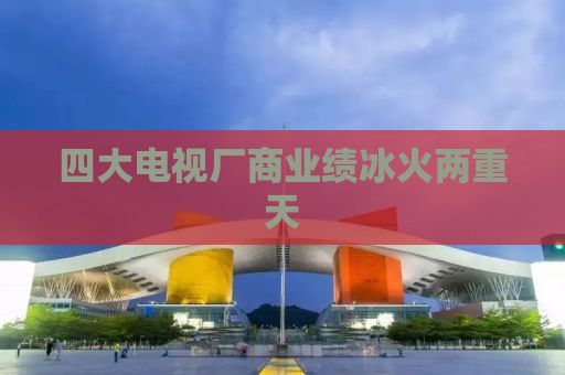 四大电视厂商业绩冰火两重天