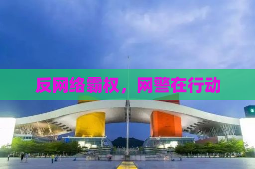 反网络霸权，网警在行动