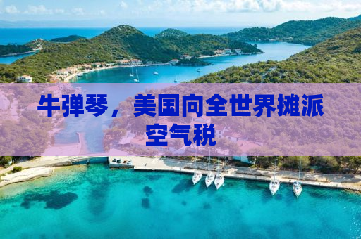 牛弹琴，美国向全世界摊派空气税
