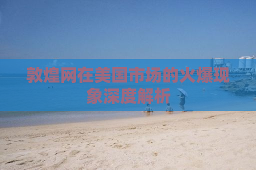 敦煌网在美国市场的火爆现象深度解析