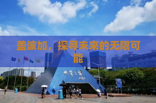 盖波加，探寻未来的无限可能