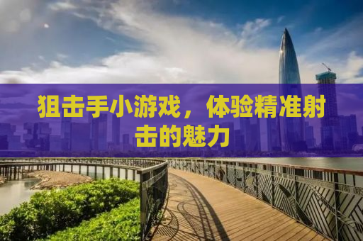 狙击手小游戏，体验精准射击的魅力