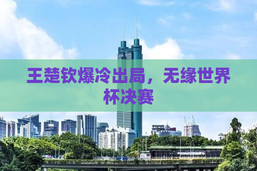 王楚钦爆冷出局，无缘世界杯决赛