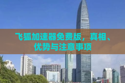 飞狐加速器免费版，真相、优势与注意事项